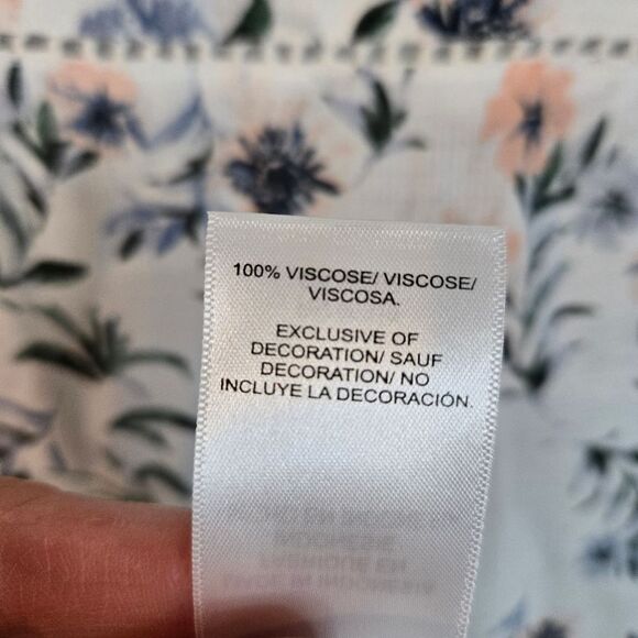 Lucky Brand Floral Sleeveless Top Women's Size Medium - Picture 10 of 10